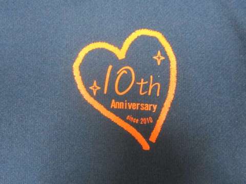 １０周年記念Tシャツ５